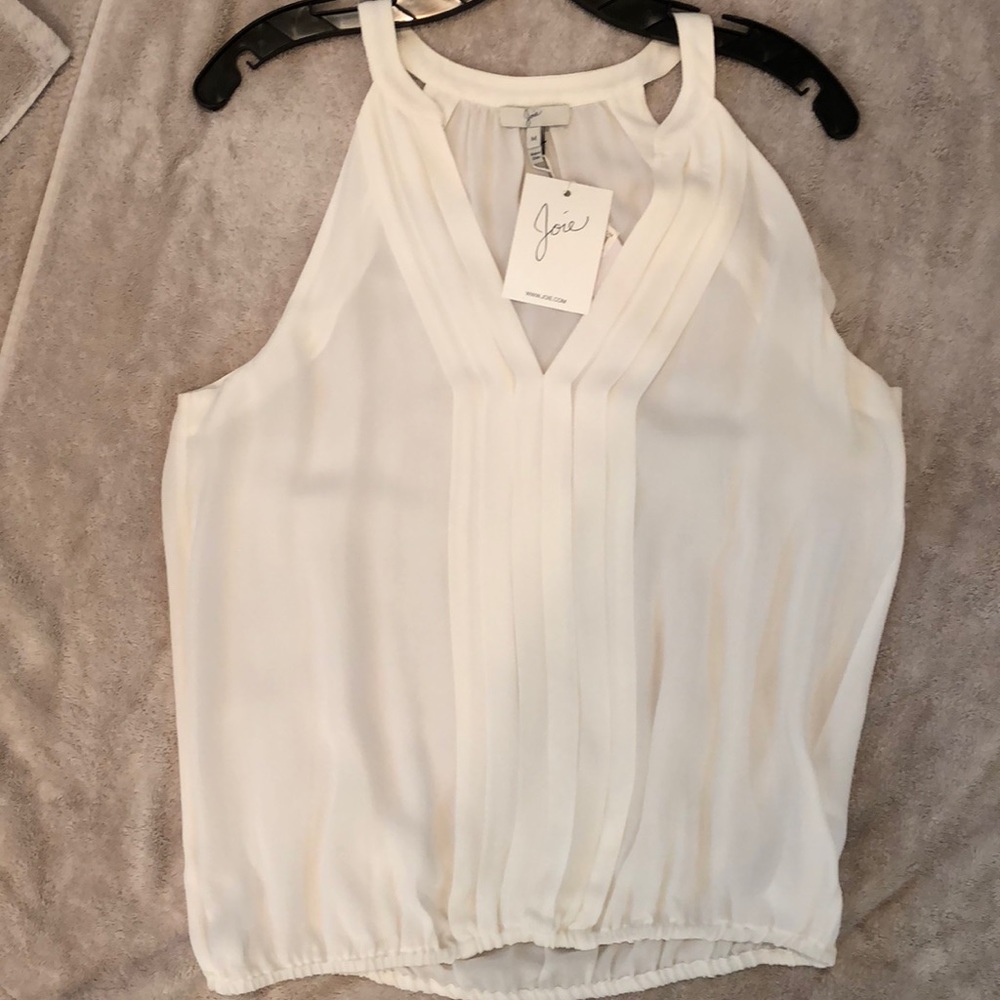 Joie white tank